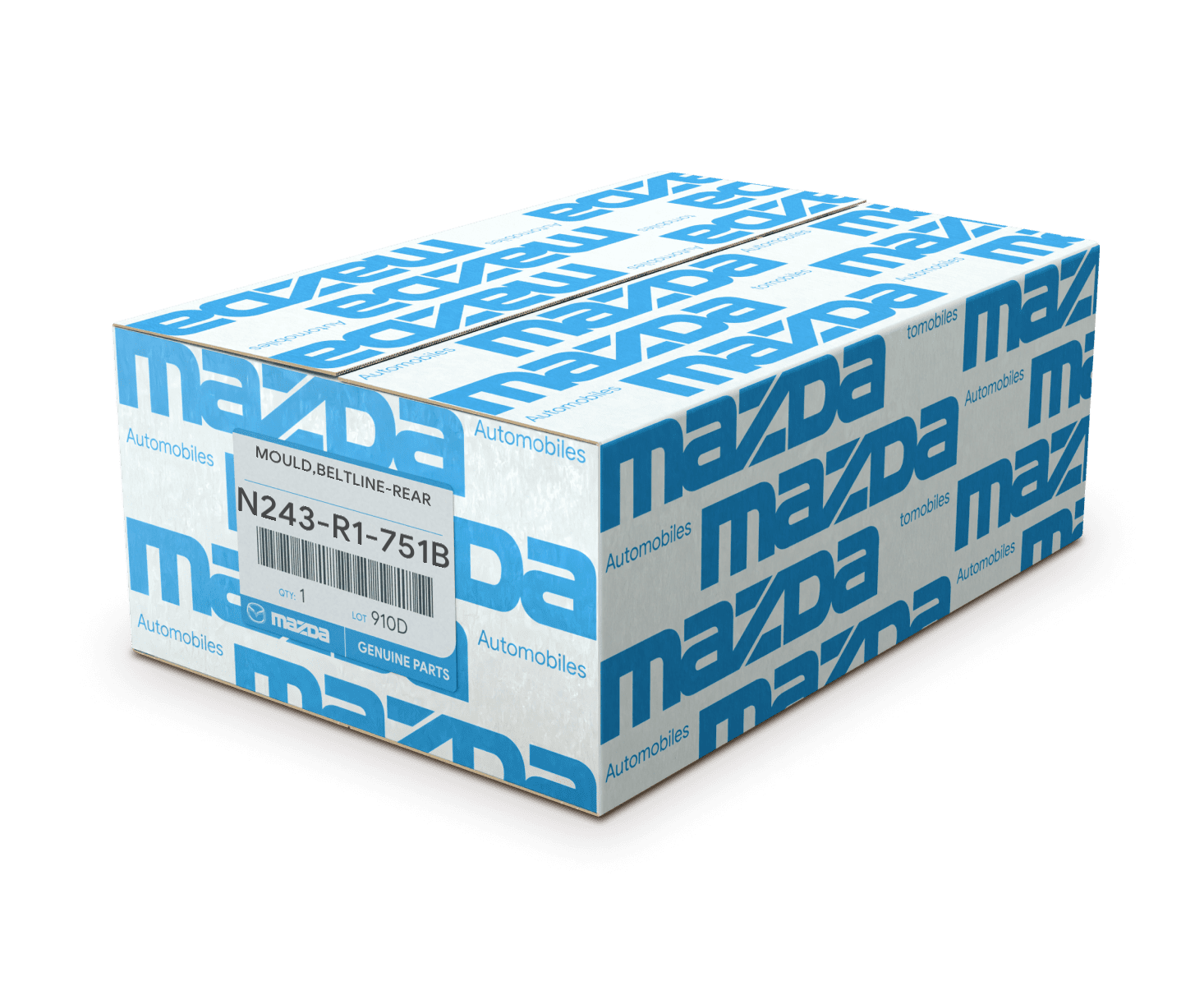 N243-R1-751B Mould,Beltline-Rear Mazda | YoshiParts